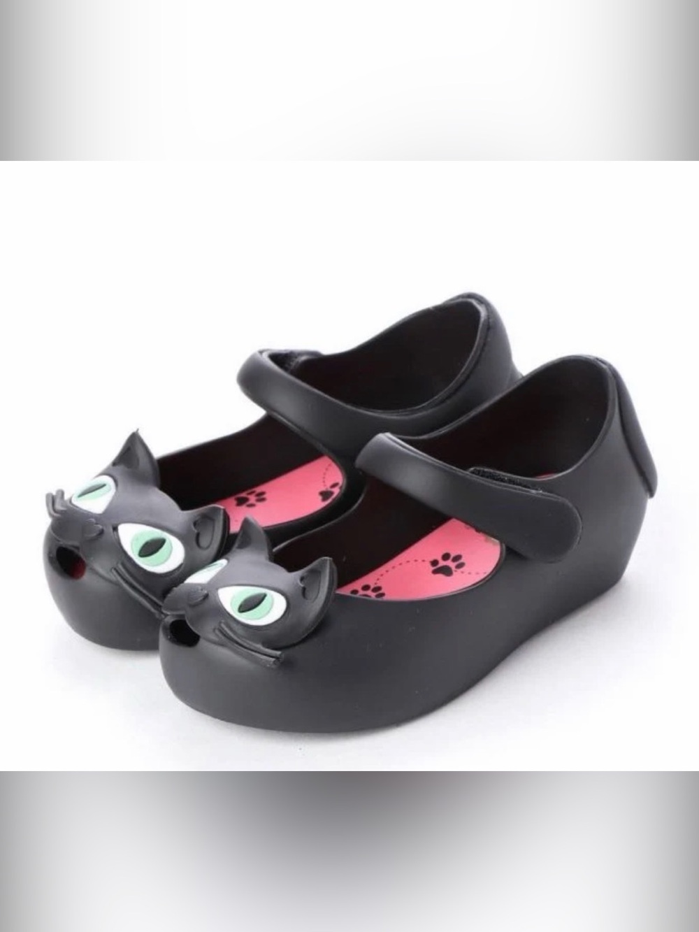 Mini Melissa Ultragirl II Black Cat Mary Jane’s Size 9